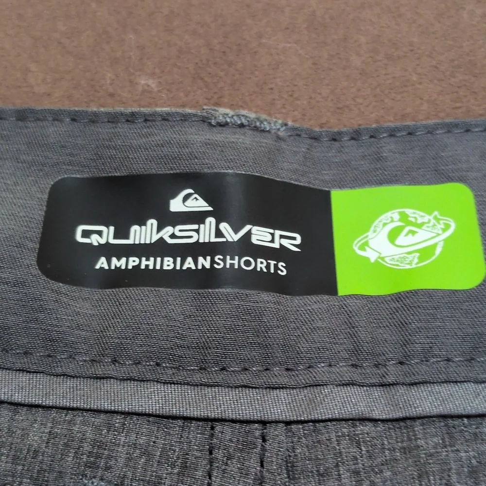 Quicksilver Union Heather Amphibian Shorts for the Water Size 36/20 Reg. Fit